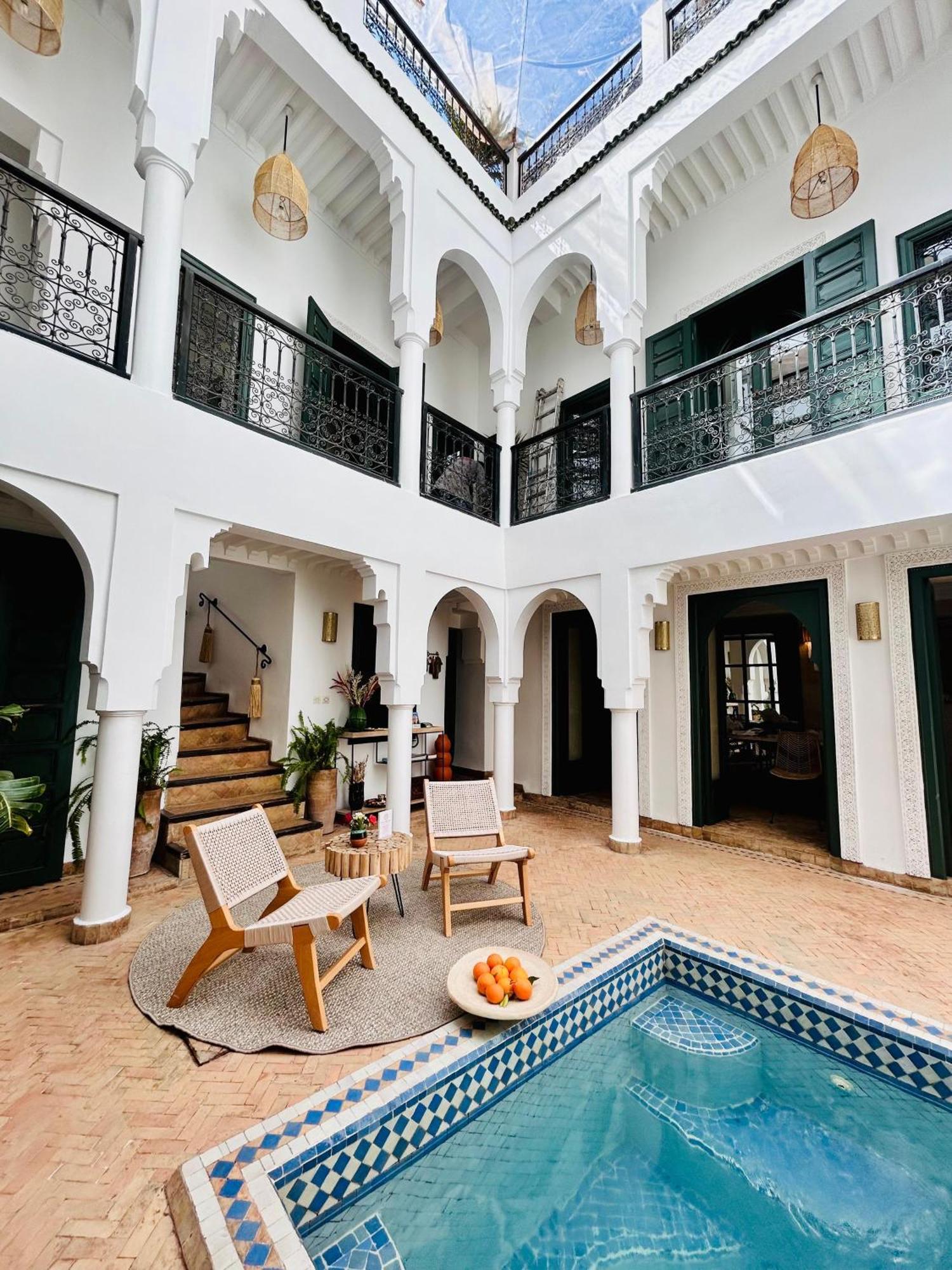 Riad Baba Ali Marraquexe Exterior foto